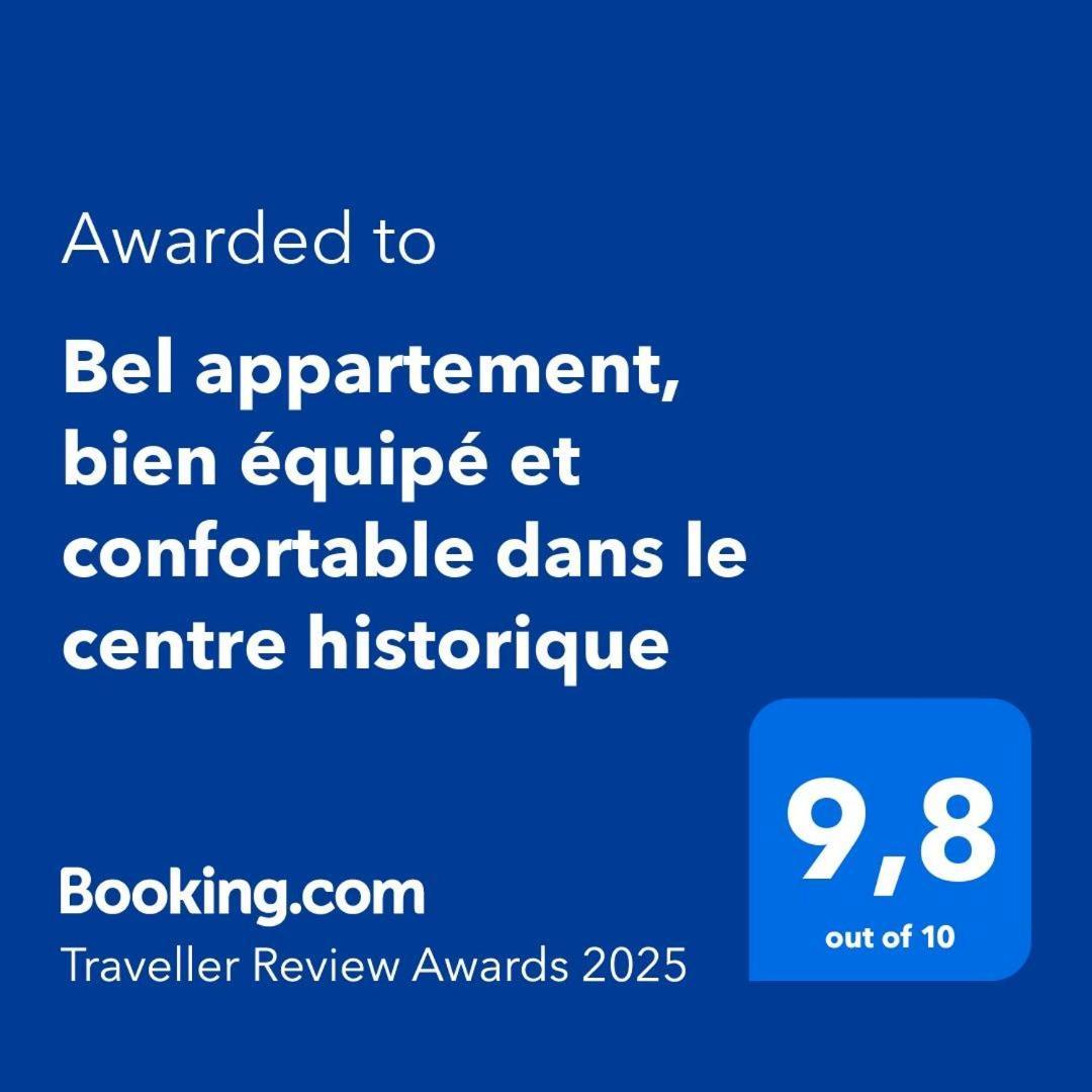 Bel Appartement, Bien Equipe Et Confortable Dans Le Centre Historique Фужер Екстер'єр фото